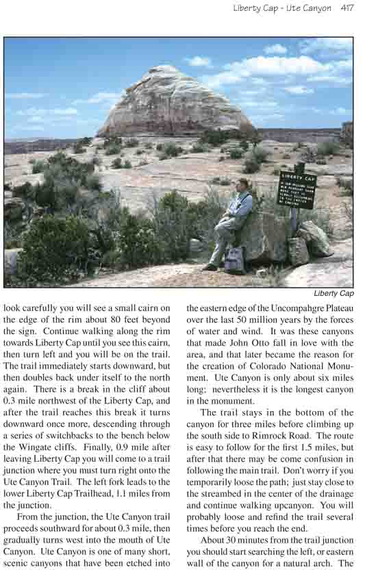 Liberty Cap - Ute Canyon