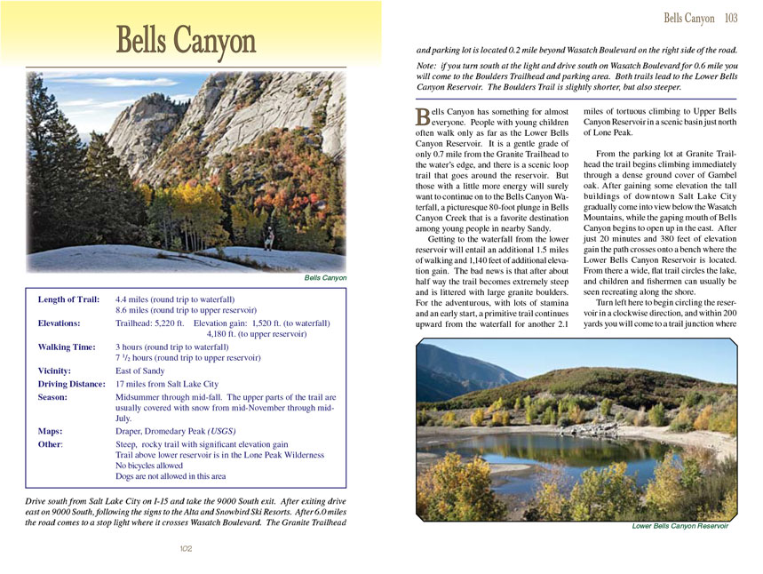 Bells Canyon