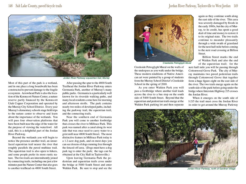 Jordan River Parkway bicycle trail