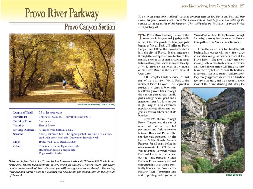 Provo River Parkway Trail