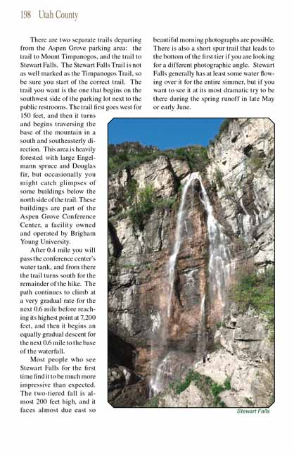 Stewart Falls, Utah